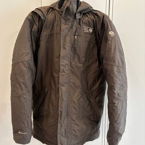 Mountain Hardwear Green Downtown Down Parka Jacket